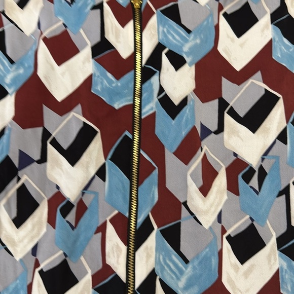 NWT Diane Von Furstenberg Carpreena Geometric Patterned Mini Dress - Picture 10 of 11